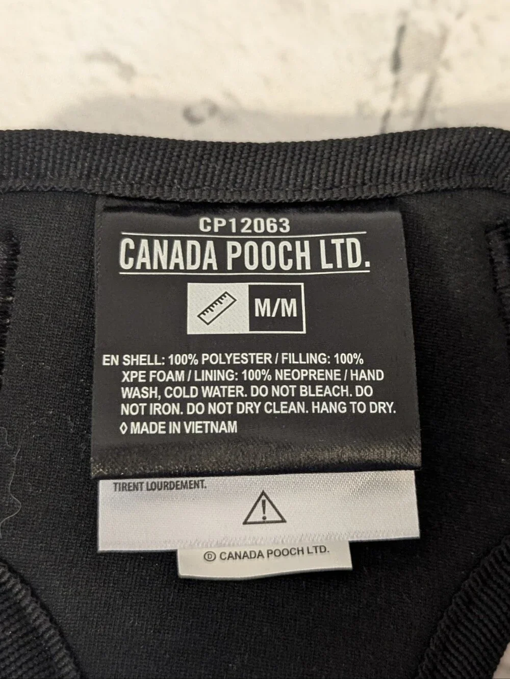 NWOT Canada Pooch Complete Control Harness Vest - Reflective Trim